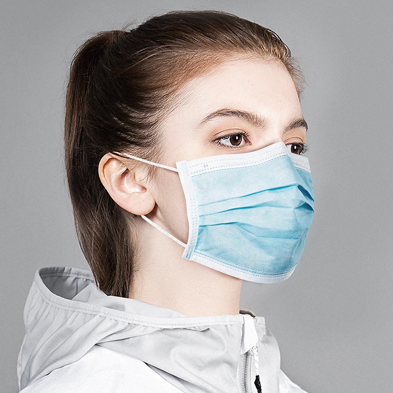 100 Pcs 3 Layer Disposable Protective Face Mouth Masks Anti nCoV PM2.5 Influenza Bacterial Facial Dust-Proof Safety Masks
100 Pcs 3 Layer Disposable Protective Face Mouth Masks Anti nCoV PM2.5 Influenza Bacterial Facial Dust-Proof Safety Masks