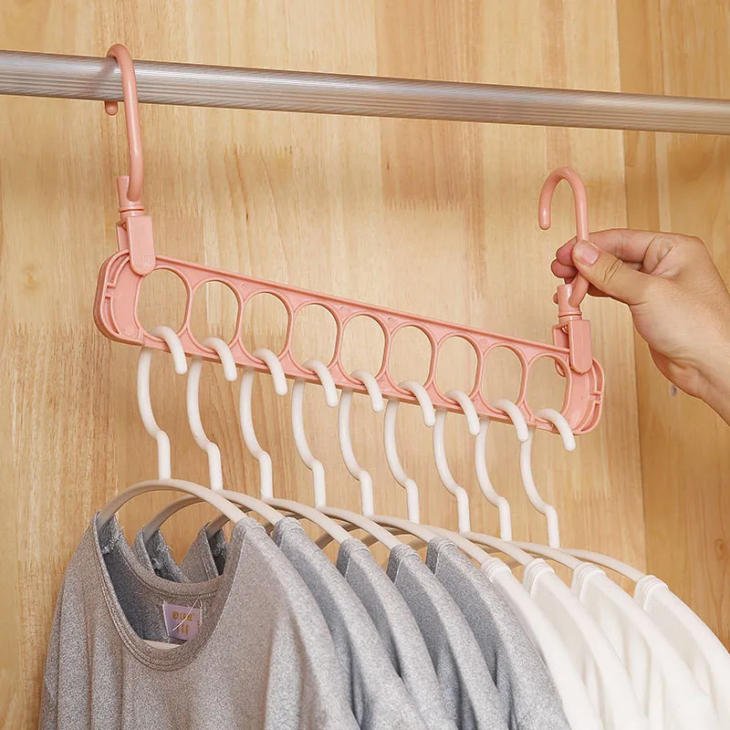 Nine Hole Magic Coat Hanger Multi-function Folding Magic Hanger Wardrobe Drying Clothes Storage Racks Wardrobe Dropshipping
Nine Hole Magic Coat Hanger Multi-function Folding Magic Hanger Wardrobe Drying Clothes Storage Racks Wardrobe Dropshipping