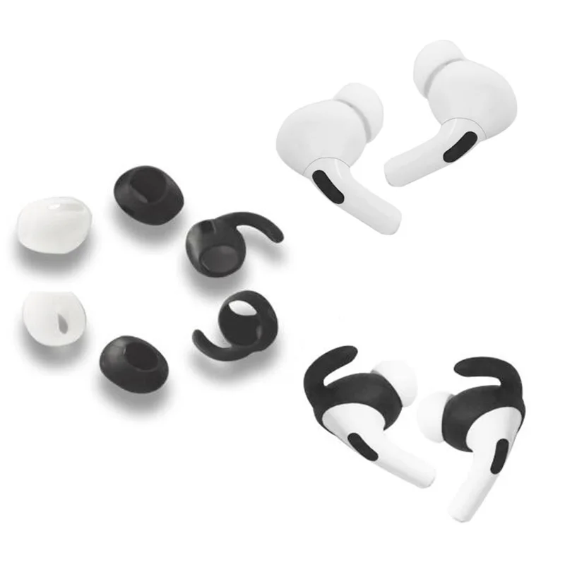 Мягкие силиконовые наушники чехол для наушников Apple Airpods Pro 3 ушные колпачки
