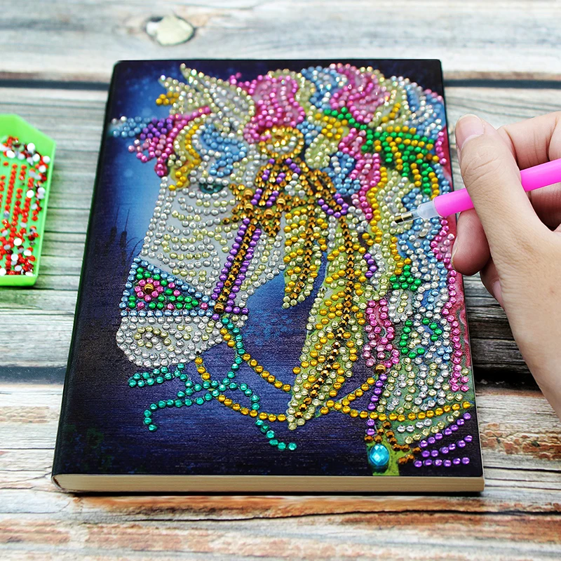 A5 Notebook DIY Creative Special Shaped Diamond Painting unicorn Notebook Diary Book Embroidery Diamond Cross Stitch Craft Gift
A5 Notebook DIY Creative Special Shaped Diamond Painting unicorn Notebook Diary Book Embroidery Diamond Cross Stitch Craft Gift
