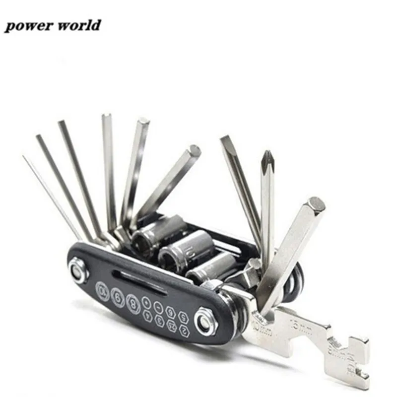 1Pcs Bicycle Repair Combination Tool Screwdriver Set Multi-function Folding Repair Car Tire Wrench Set Hand Tool
1Pcs Bicycle Repair Combination Tool Screwdriver Set Multi-function Folding Repair Car Tire Wrench Set Hand Tool