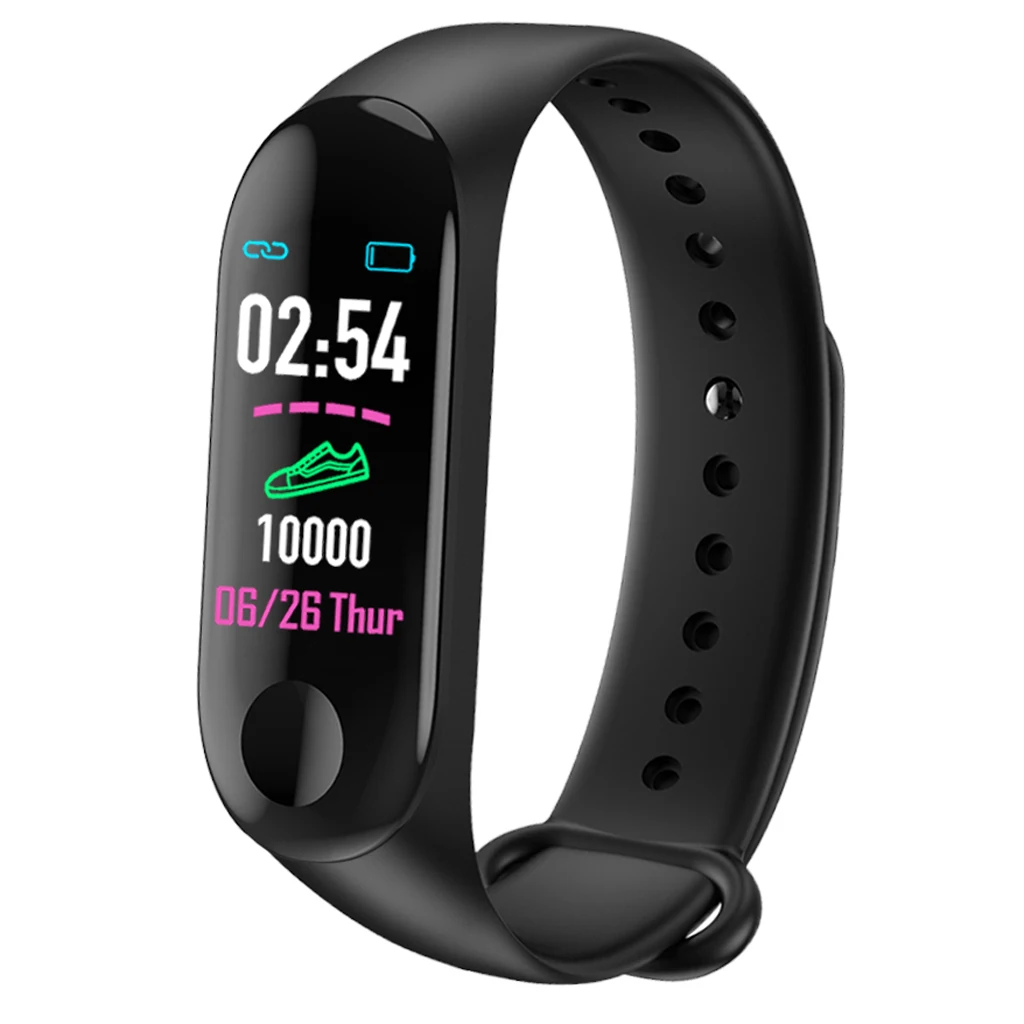 M3Plus Bluetooth Smart Watch Heart Rate Blood Pressure Monitor Fitness Tracker Smart Bracelet Band Waterproof Sport Wristband
M3Plus Bluetooth Smart Watch Heart Rate Blood Pressure Monitor Fitness Tracker Smart Bracelet Band Waterproof Sport Wristband