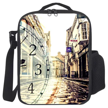 Clock Retro Street Portable Thermal Picnic Shoulder Lunch Bag for Women Office Cooler Box Handbag Pouch
Clock Retro Street Portable Thermal Picnic Shoulder Lunch Bag for Women Office Cooler Box Handbag Pouch