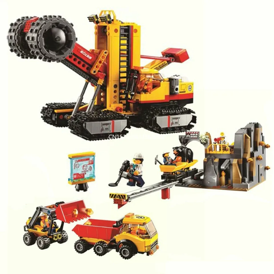 10876 919pcs Compatible 60188 Mining Experts Site City Mining Building Blocks Bricks Toys Model For Kids As Gifts
10876 919pcs Compatible 60188 Mining Experts Site City Mining Building Blocks Bricks Toys Model For Kids As Gifts