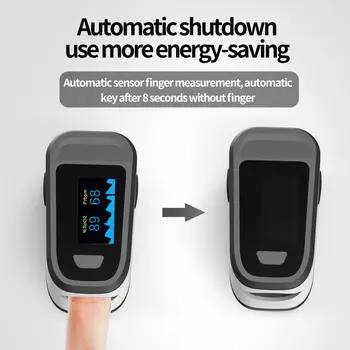 Finger Oximeter Oxygen Saturation Monitor Blood Oxygen Monitor Finger Pulse Low Battery Voltage Heart Rate
Finger Oximeter Oxygen Saturation Monitor Blood Oxygen Monitor Finger Pulse Low Battery Voltage Heart Rate