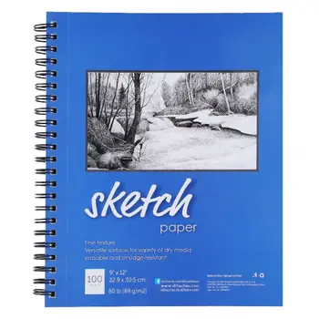 100 Sheets 9x12" Sketch Drawing Paper Book Sketchbook Sketching Artist Pad Stationery School Supplies
100 Sheets 9x12" Sketch Drawing Paper Book Sketchbook Sketching Artist Pad Stationery School Supplies