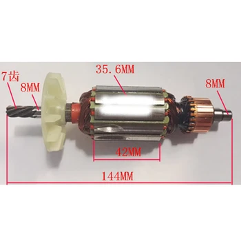 

AC220-230V Armature Rotor Anchor Replace for Hitachi VTP13 Impact Drill 7teeth Rotor Power Tool Repair Spare Parts