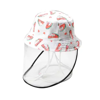 Kids Cartoon Print Sun Protection Anti Droplet Removable Face Shield Bucket Hat Prevent the spread of saliva Face Covering Mask
Kids Cartoon Print Sun Protection Anti Droplet Removable Face Shield Bucket Hat Prevent the spread of saliva Face Covering Mask