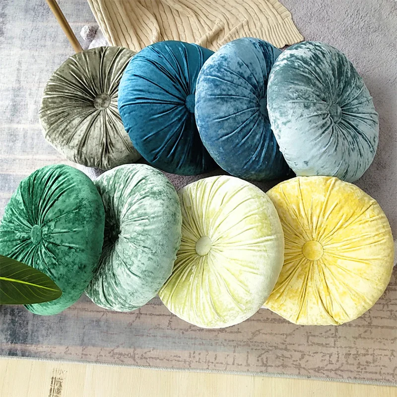 Round Cushion Small Fresh Personality Handmade Pumpkin Velvet Pillow Cushion Office Waist Pillow Sofa Pillow Slipcover Slip cove
Round Cushion Small Fresh Personality Handmade Pumpkin Velvet Pillow Cushion Office Waist Pillow Sofa Pillow Slipcover Slip cove