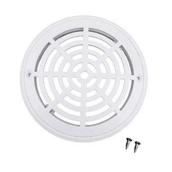 Swimming Pool Water Filter Anti-Corrosion Cover Round Drain Device Screw Abs Floor Drain Cover Round Main Drainage Port 
Swimming Pool Water Filter Anti-Corrosion Cover Round Drain Device Screw Abs Floor Drain Cover Round Main Drainage Port