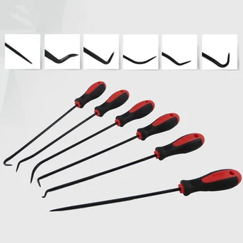 6Pcs/Set Auto Handheld Repair Tools Kits Mini Hand Hook Oil Seal Screwdriver O-ring Hook Fitter Car Disassembly Tools 
6Pcs/Set Auto Handheld Repair Tools Kits Mini Hand Hook Oil Seal Screwdriver O-ring Hook Fitter Car Disassembly Tools