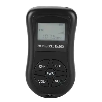 LCD Portable Radio With LCD Display Mini Digital Radio With Earphones Lanyard Personal Mini Digital Radio 60-108 MHZ
LCD Portable Radio With LCD Display Mini Digital Radio With Earphones Lanyard Personal Mini Digital Radio 60-108 MHZ