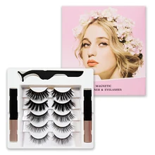 Lezyan Magnetic Eyelashes 5 Pairs of Eyelashes 2 Pcs Eyeliner Set Curling Thick Magnetic False Eyelashes
Lezyan Magnetic Eyelashes 5 Pairs of Eyelashes 2 Pcs Eyeliner Set Curling Thick Magnetic False Eyelashes