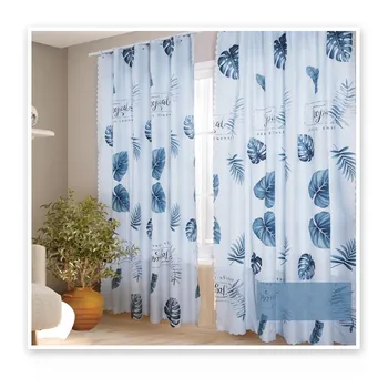 Simple bedroom curtain Pattern Printing Polyester Bedroom Shading Curtain with 4 Hooks 1x2.25m
Simple bedroom curtain Pattern Printing Polyester Bedroom Shading Curtain with 4 Hooks 1x2.25m