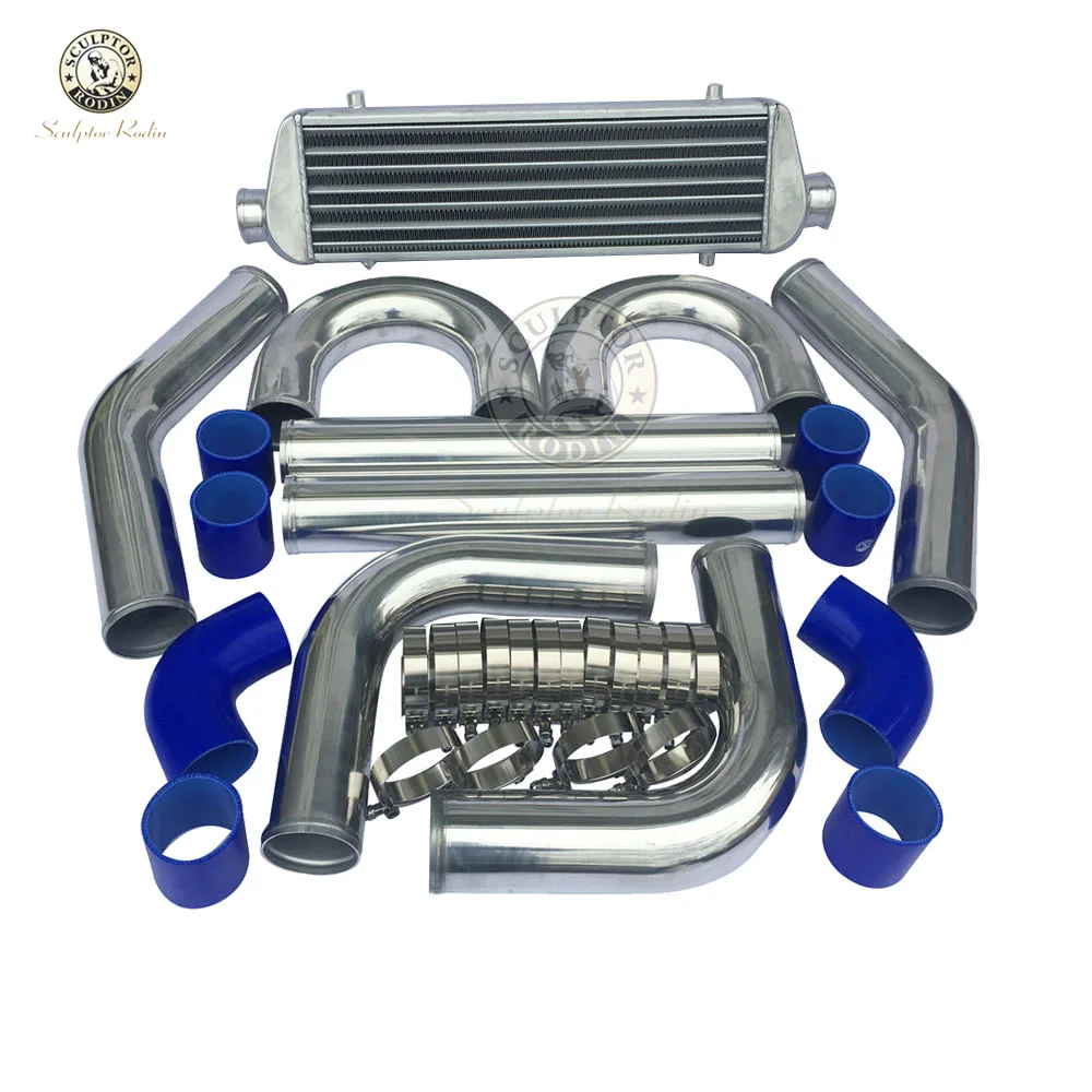 Universale Turbo Intercooler 510*140*65mm 2.0" di Ingresso Uscita Alluminio e Pinna 2.0 "turbina tubo in alluminio piping kit
Universale Turbo Intercooler 510*140*65mm 2.0" di Ingresso Uscita Alluminio e Pinna 2.0 "turbina tubo in alluminio piping kit