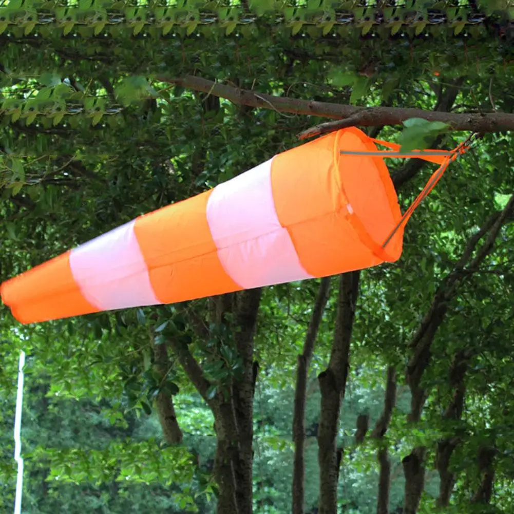 NEW Outdoor Aviation Windsock Bag Rip-stop Wind Measurement Weather Vane Reflective Belt Wind Monitoring Toy Kite 80/100CM
NEW Outdoor Aviation Windsock Bag Rip-stop Wind Measurement Weather Vane Reflective Belt Wind Monitoring Toy Kite 80/100CM