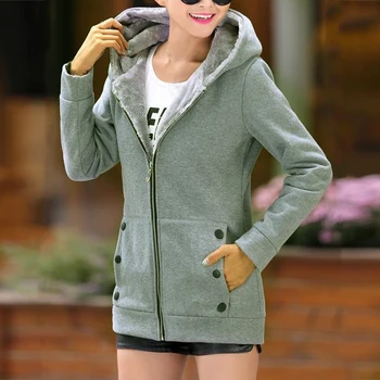 Dihope Winter jacket Large size Women clothing Warm Cardigan Thicken Hooded Long sleeve coat
Dihope Winter jacket Large size Women clothing Warm Cardigan Thicken Hooded Long sleeve coat