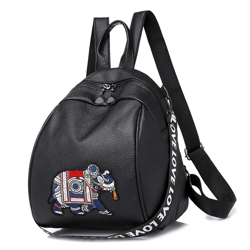 INS Super Fire Backpack Women's Versatile Fashion Shoulder Bag Pu Embroidered Simple Fashion WOMEN'S Backpack Large Capacity Sch
INS Super Fire Backpack Women's Versatile Fashion Shoulder Bag Pu Embroidered Simple Fashion WOMEN'S Backpack Large Capacity Sch