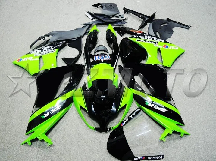 Injection New ABS Full Fairings kit Fit for Kawasaki Ninja ZX6R 2009 2010 2011 2012 ZX-6R 09 10 11 12 Body set Green black
Injection New ABS Full Fairings kit Fit for Kawasaki Ninja ZX6R 2009 2010 2011 2012 ZX-6R 09 10 11 12 Body set Green black
