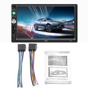 Car Multimedia MP5 Player Audio Stereo 2DIN Car Radio 7" Touch Screen Digital Display Bluetooth Autoradio USB FM Car MP5 Player
Car Multimedia MP5 Player Audio Stereo 2DIN Car Radio 7" Touch Screen Digital Display Bluetooth Autoradio USB FM Car MP5 Player