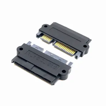 SFF-8482 SAS 22 Pin to 7 Pin + 15 Pin SATA Hard Disk Drive Raid Adapter with 15 Pin Power Port 
SFF-8482 SAS 22 Pin to 7 Pin + 15 Pin SATA Hard Disk Drive Raid Adapter with 15 Pin Power Port