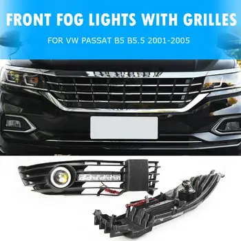 1 Pair Front Bumper Projector Fog Lamps Convenient Practical User-friendly Design for Grilles Passat B5 01-05
1 Pair Front Bumper Projector Fog Lamps Convenient Practical User-friendly Design for Grilles Passat B5 01-05
