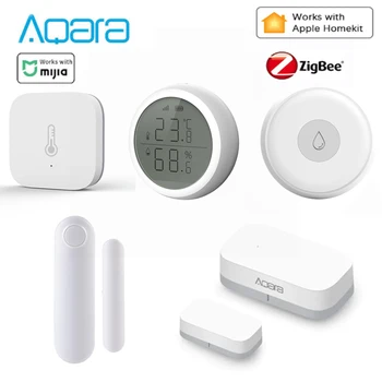 Aqara Smart Home Kits Gateway Hub Zigbee Wireless Switch Human Humidity Water Door Sensor Work Mi Home App Smart Remote Control
Aqara Smart Home Kits Gateway Hub Zigbee Wireless Switch Human Humidity Water Door Sensor Work Mi Home App Smart Remote Control