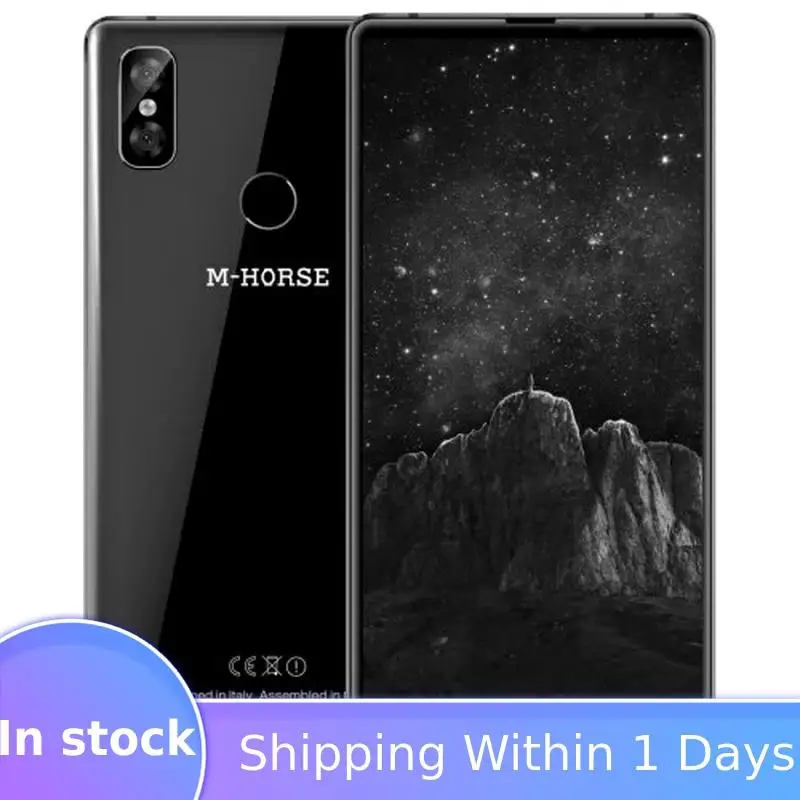 

M-HORSE Pure 2 SmartPhone 4GB RAM 64GB ROM 5.99" MTK6750 Octa Core Android 7.0 3600MAH 13.0MP Fingerprint 4G LTE Mobile Phone