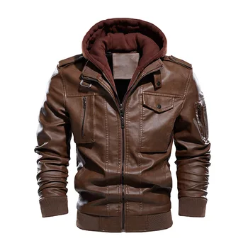 Autumn and Winter Style Men Washing Leather Coat Jacket
Autumn and Winter Style Men Washing Leather Coat Jacket