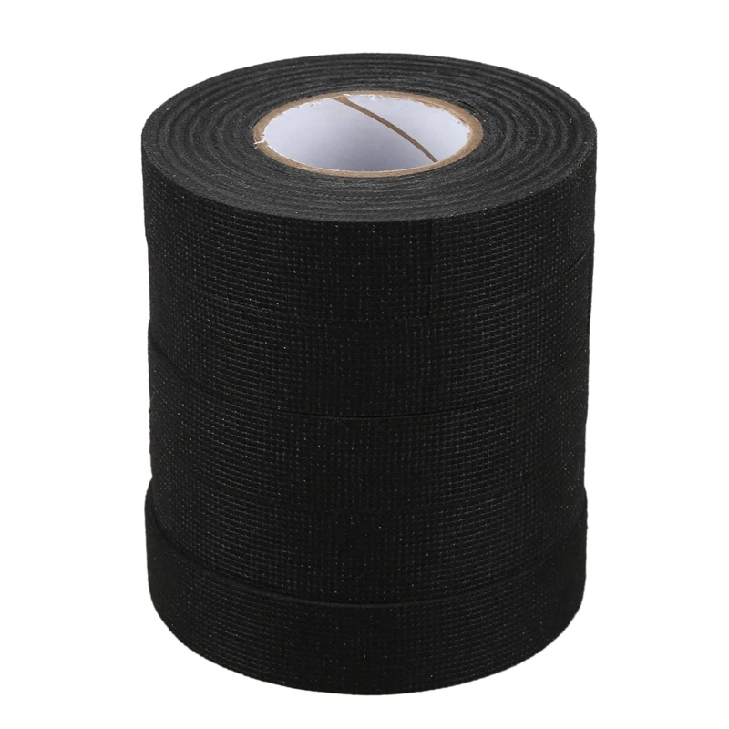 5Pc Heat-Resistant Wiring Harness Tape Looms Wiring Harness Cloth Fabric Tape Adhesive Cable Protection 19Mm X 15M
5Pc Heat-Resistant Wiring Harness Tape Looms Wiring Harness Cloth Fabric Tape Adhesive Cable Protection 19Mm X 15M
