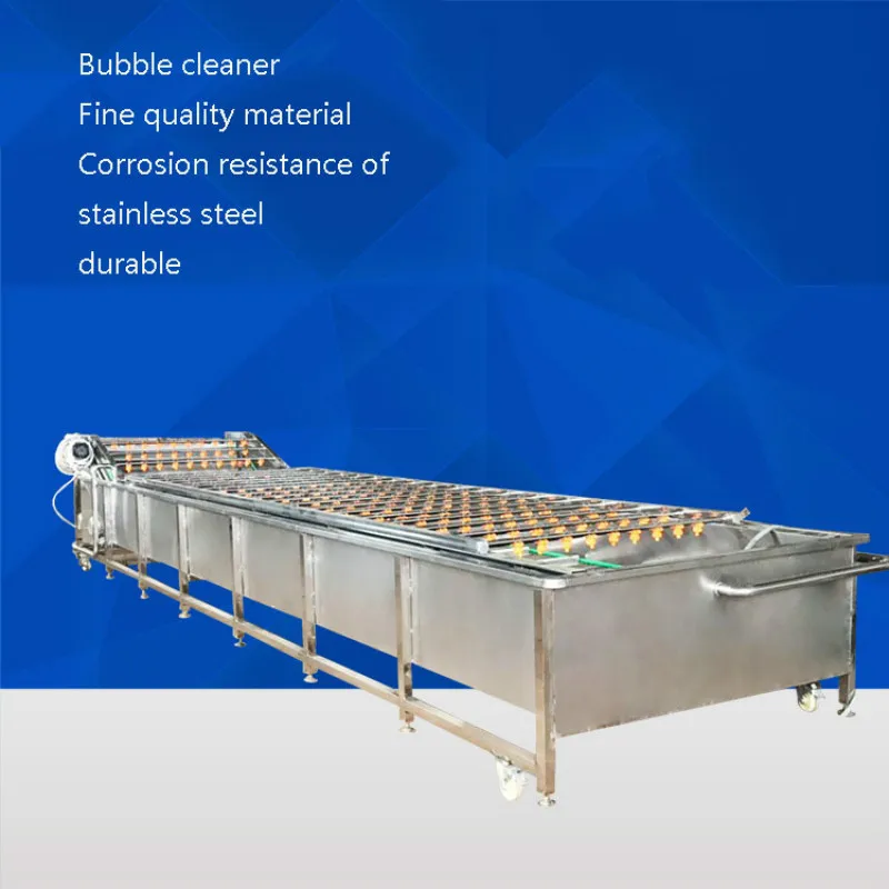 CAI68 Automatic Vegetable Bubble Cleaning Machine Fruit Spray High Pressure Bubble Cleaning Machine Multi-function Automatic
CAI68 Automatic Vegetable Bubble Cleaning Machine Fruit Spray High Pressure Bubble Cleaning Machine Multi-function Automatic