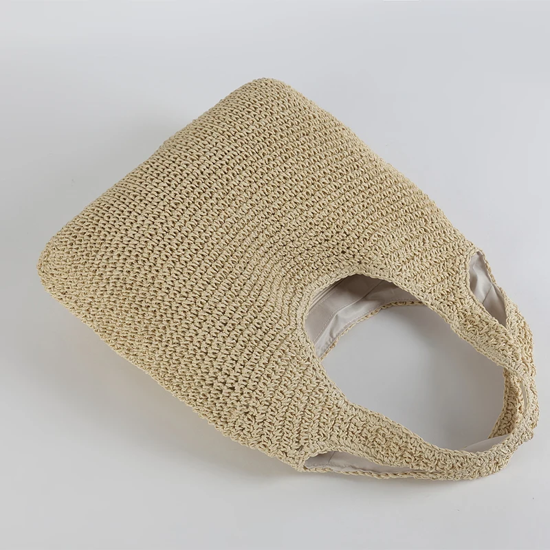 Summer Rattan Woven Beach Tote - Natural Straw Shoulder Bag 13 H93fc951e112b419d89a865de9f080bdev