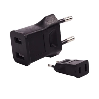 2pcs US To EU Plug USA To Euro Europe Travel Wall AC Power Charger Outlet Adapter Converter Household Parts
2pcs US To EU Plug USA To Euro Europe Travel Wall AC Power Charger Outlet Adapter Converter Household Parts
