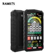 KAIWEETS ST600Y Ture RMS Digital Multimeter Auto Range NCV Intelligent Multimetro Tester AC DC Voltage Capacitance Ohm Hz Meter KAIWEETS ST600Y Ture RMS Digital Multimeter Auto Range NCV Intelligent Multimetro Tester AC DC Voltage Capacitance Ohm Hz Meter