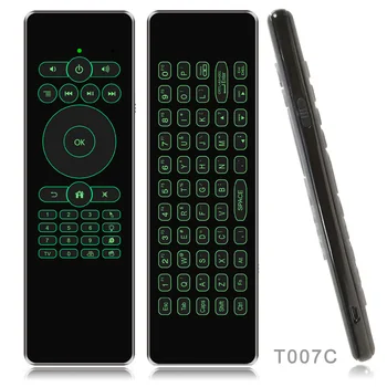 T007 Smart Air Mouse Keyboard Voice Remote Control With Manual For Android TV Box Laptop Desktop Home Electronics Accessories
T007 Smart Air Mouse Keyboard Voice Remote Control With Manual For Android TV Box Laptop Desktop Home Electronics Accessories