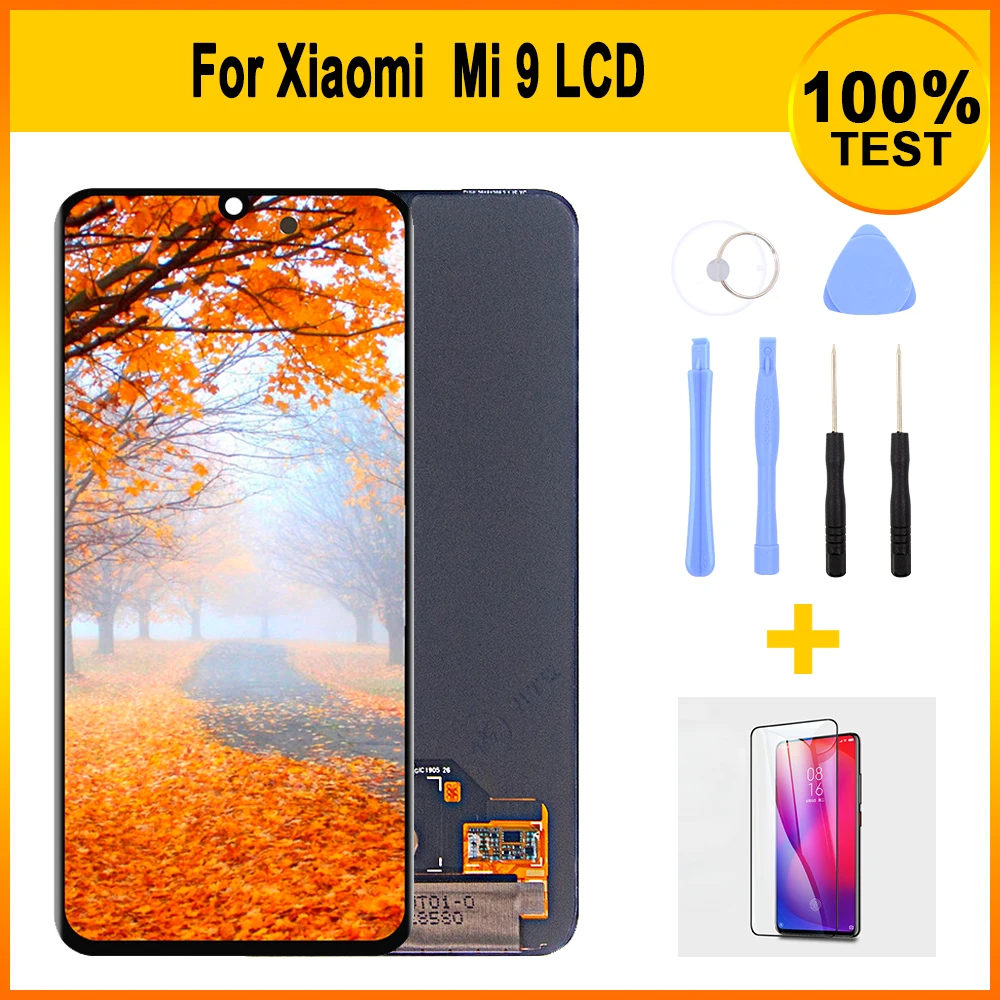 Original 100% Tested Screen Digitizer For Xiaomi Mi 9 Display Assembly Replacement +with Frame Touch Screen Glass Panel
Original 100% Tested Screen Digitizer For Xiaomi Mi 9 Display Assembly Replacement +with Frame Touch Screen Glass Panel