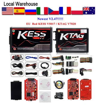 Kess Chiptuning KESS RED Master V5.017 / KTAG V7.020 / OBD2 Tuning ECU Programmierer OBD2 Manager Tuning Kit ECU Programmer
Kess Chiptuning KESS RED Master V5.017 / KTAG V7.020 / OBD2 Tuning ECU Programmierer OBD2 Manager Tuning Kit ECU Programmer