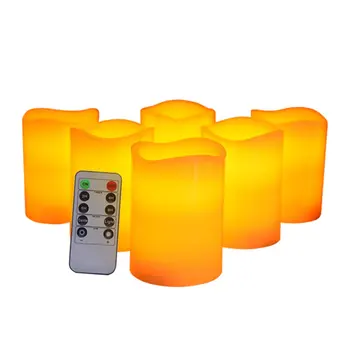 ICOCO 6pcs LED Candle Lamp Multicolor Color Simulation Flameless Tea Light Wedding Home Birthday Party Decoration Cake Candles 
ICOCO 6pcs LED Candle Lamp Multicolor Color Simulation Flameless Tea Light Wedding Home Birthday Party Decoration Cake Candles