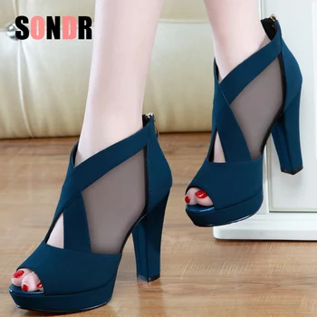 Summer mesh Peep Toe sandals sexy heels single shoes women shoes in Europe and America 2020 spring and summer gauze mujer
Summer mesh Peep Toe sandals sexy heels single shoes women shoes in Europe and America 2020 spring and summer gauze mujer