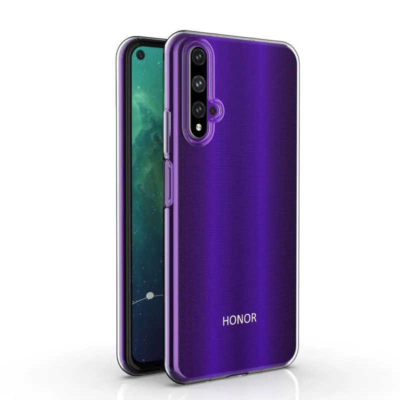 For Huawei nova 5T YAL-L21 Transparent Silicon Case for Honor 20 Pro Soft Phone Back Cover Capa Etui | Мобильные телефоны и