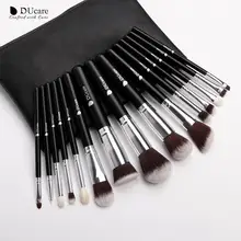 DUcare 15pcs Black Makeup Brushes Set Synthetic Hair Powder Foundation Eyeshadow Professional Make Up Brush with Cosmetic Bag
DUcare 15pcs Black Makeup Brushes Set Synthetic Hair Powder Foundation Eyeshadow Professional Make Up Brush with Cosmetic Bag