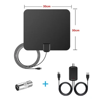 Indoor Digital TV Antenna with Signal Amplifier Booster TV Radius Antena TV Surf Antennas HDTV Freeview TDT Cable TV Fox Antenna 
Indoor Digital TV Antenna with Signal Amplifier Booster TV Radius Antena TV Surf Antennas HDTV Freeview TDT Cable TV Fox Antenna