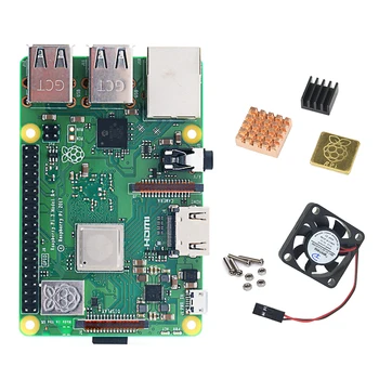 raspberry pi 3b plus Basic Use Kit with pi 3b+ fan and raspberry pi 3b plus heat sink
raspberry pi 3b plus Basic Use Kit with pi 3b+ fan and raspberry pi 3b plus heat sink