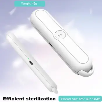 2pcs Portable Handheld Sterilization Lamp Ultraviolet UV Sterilizer Light Disinfect Lights Air purification Germicidal Lamp
2pcs Portable Handheld Sterilization Lamp Ultraviolet UV Sterilizer Light Disinfect Lights Air purification Germicidal Lamp