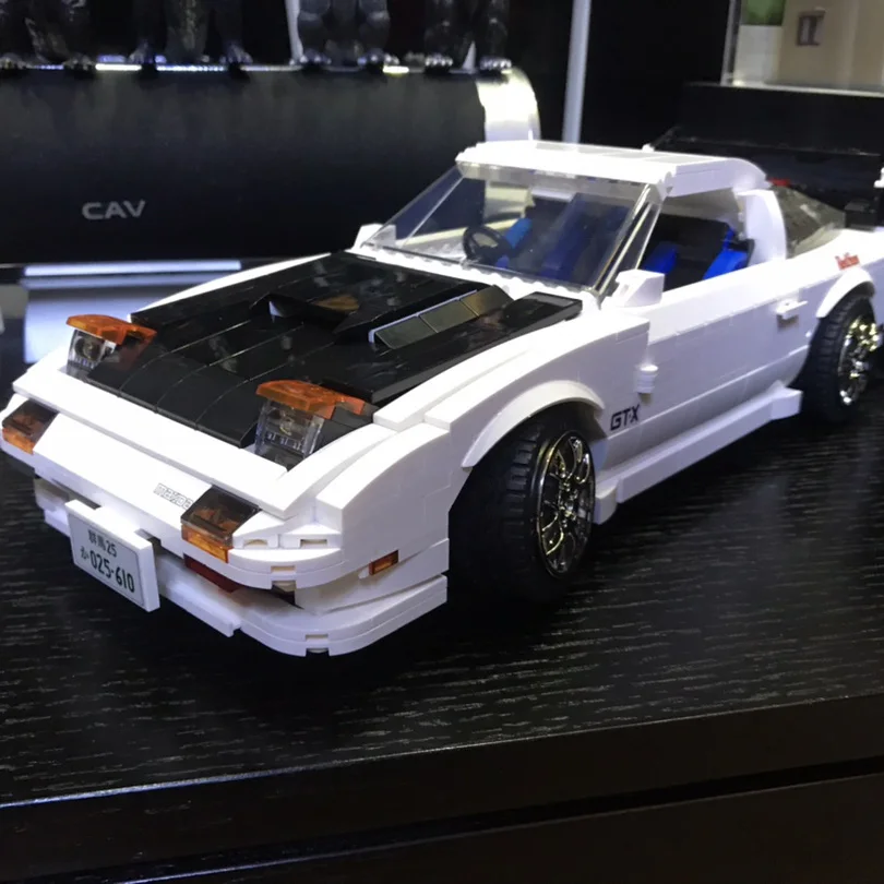1655pcs City RC/non-RC Drift Racing Car RX-7 MOC Bricks Technic Remote Control Sports Car Building Blocks Project D
1655pcs City RC/non-RC Drift Racing Car RX-7 MOC Bricks Technic Remote Control Sports Car Building Blocks Project D