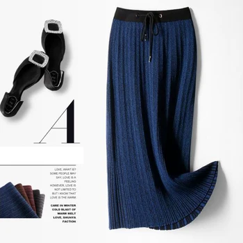 E 2019 Summer Sexy Women Skirt Wool Rib Knit Long Skirt Package Hip Split Waist midi skirt maxi Pleated Skirts Free Shipping
E 2019 Summer Sexy Women Skirt Wool Rib Knit Long Skirt Package Hip Split Waist midi skirt maxi Pleated Skirts Free Shipping