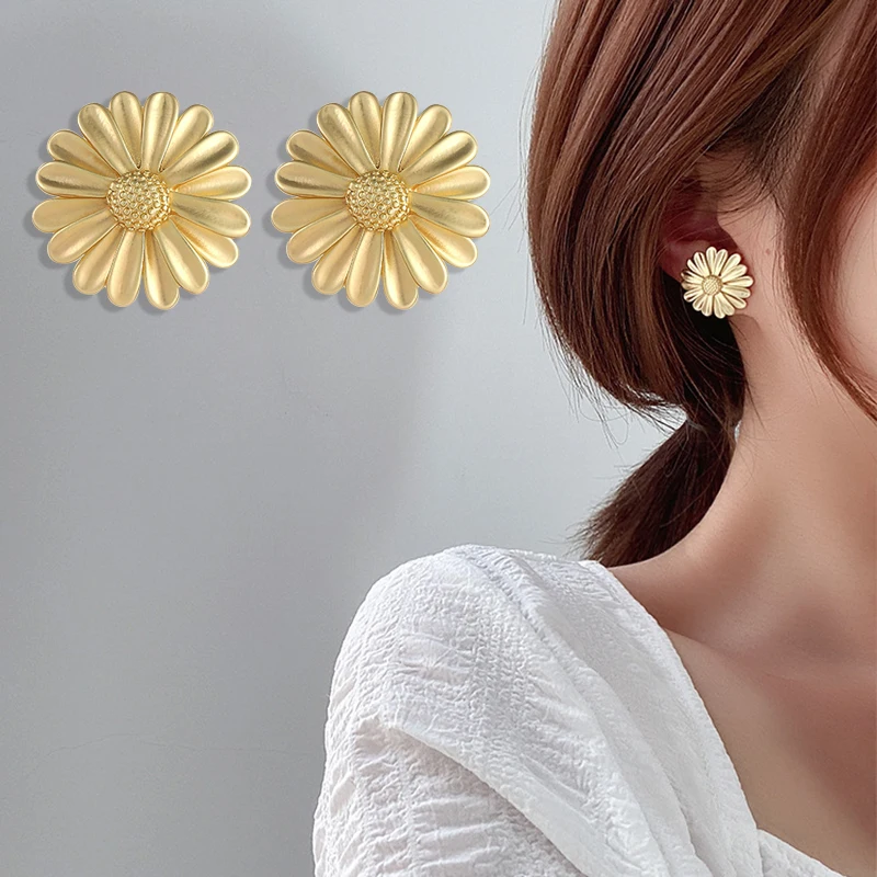 2020 New Korean Simple Geometric Scrub Round knot Face Matte Metal Gold Stud Earrings Gifts for Women Girl Party Jewelry
2020 New Korean Simple Geometric Scrub Round knot Face Matte Metal Gold Stud Earrings Gifts for Women Girl Party Jewelry