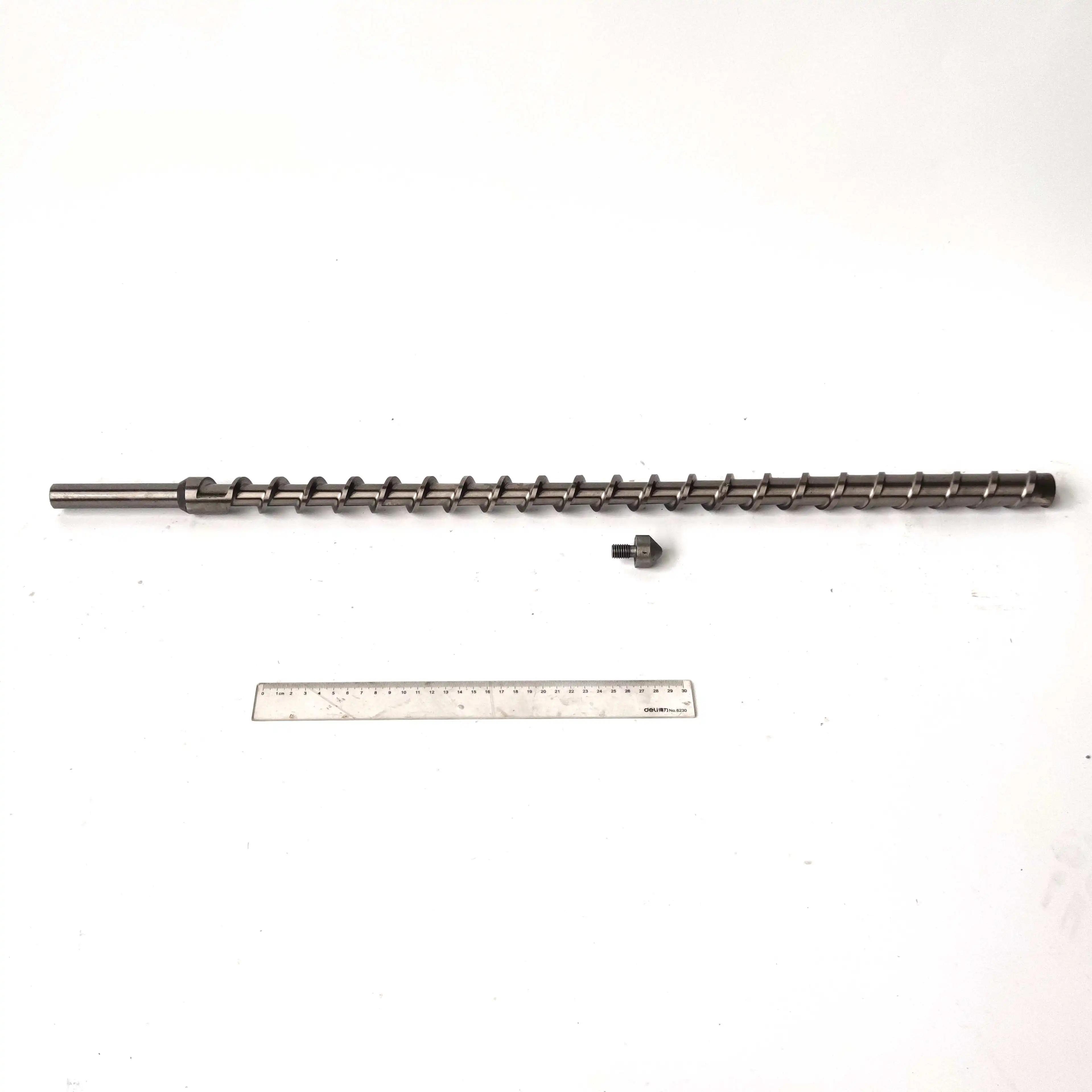 Набор винтов для литья под давлением/экструзии диаметром 30 мм для драгоценного пластикового проектного винта длиной 790 мм
Набор винтов для литья под давлением/экструзии диаметром 30 мм для драгоценного пластикового проектного винта длиной 790 мм