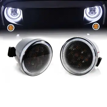 With DRL Yellow Front Replacement Turn Signal Light Assembly with Clear Lens for 2014-2018 Jeep Wrangler
With DRL Yellow Front Replacement Turn Signal Light Assembly with Clear Lens for 2014-2018 Jeep Wrangler