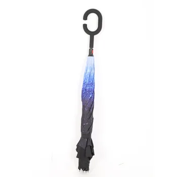 Windproof Reverse Folding Double Layer Inverted Chuva Umbrella Self Stand Inside Out Rain Protection C-Hook Hands For Car
Windproof Reverse Folding Double Layer Inverted Chuva Umbrella Self Stand Inside Out Rain Protection C-Hook Hands For Car